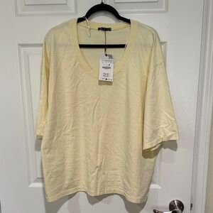 Zara oversized tee